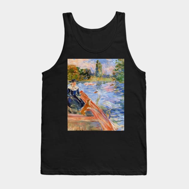 boating on the lake - Berthe Morisot Tank Top by Kollagio